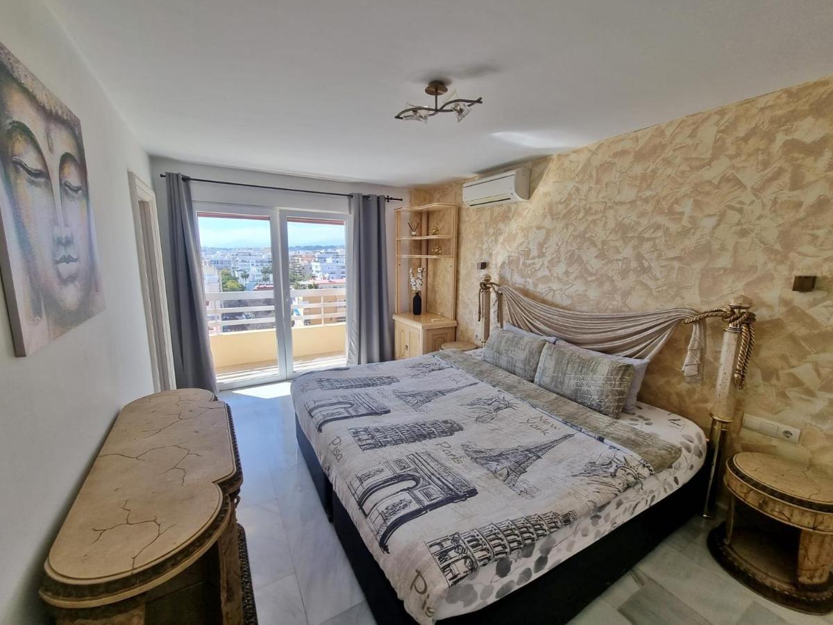 Penthouse With Private Pool, Hot Tub Jacuzzi With Sea Views And Chill-Out Zone, Close To The Sea Marbella Esterno foto