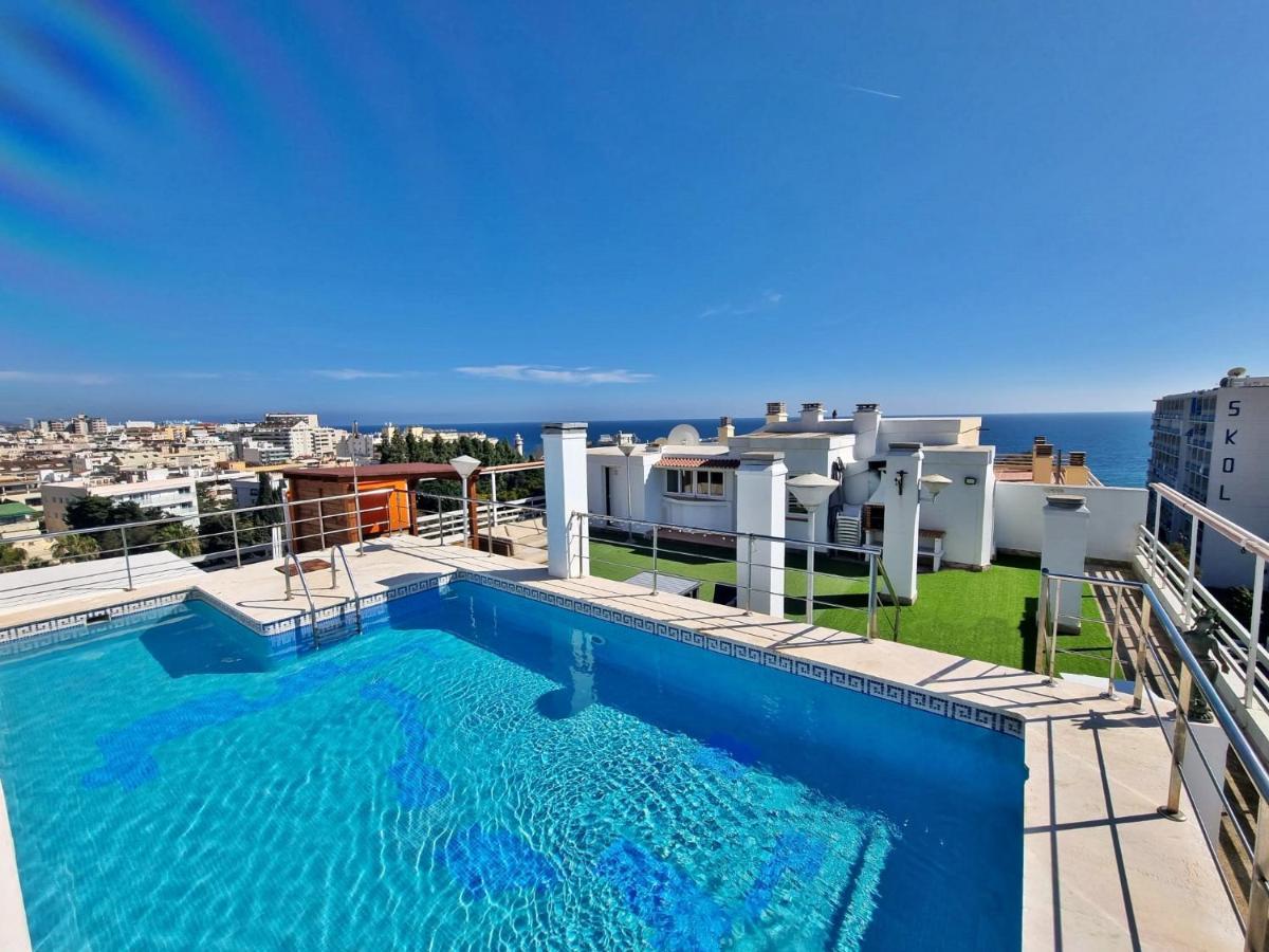 Penthouse With Private Pool, Hot Tub Jacuzzi With Sea Views And Chill-Out Zone, Close To The Sea Marbella Esterno foto