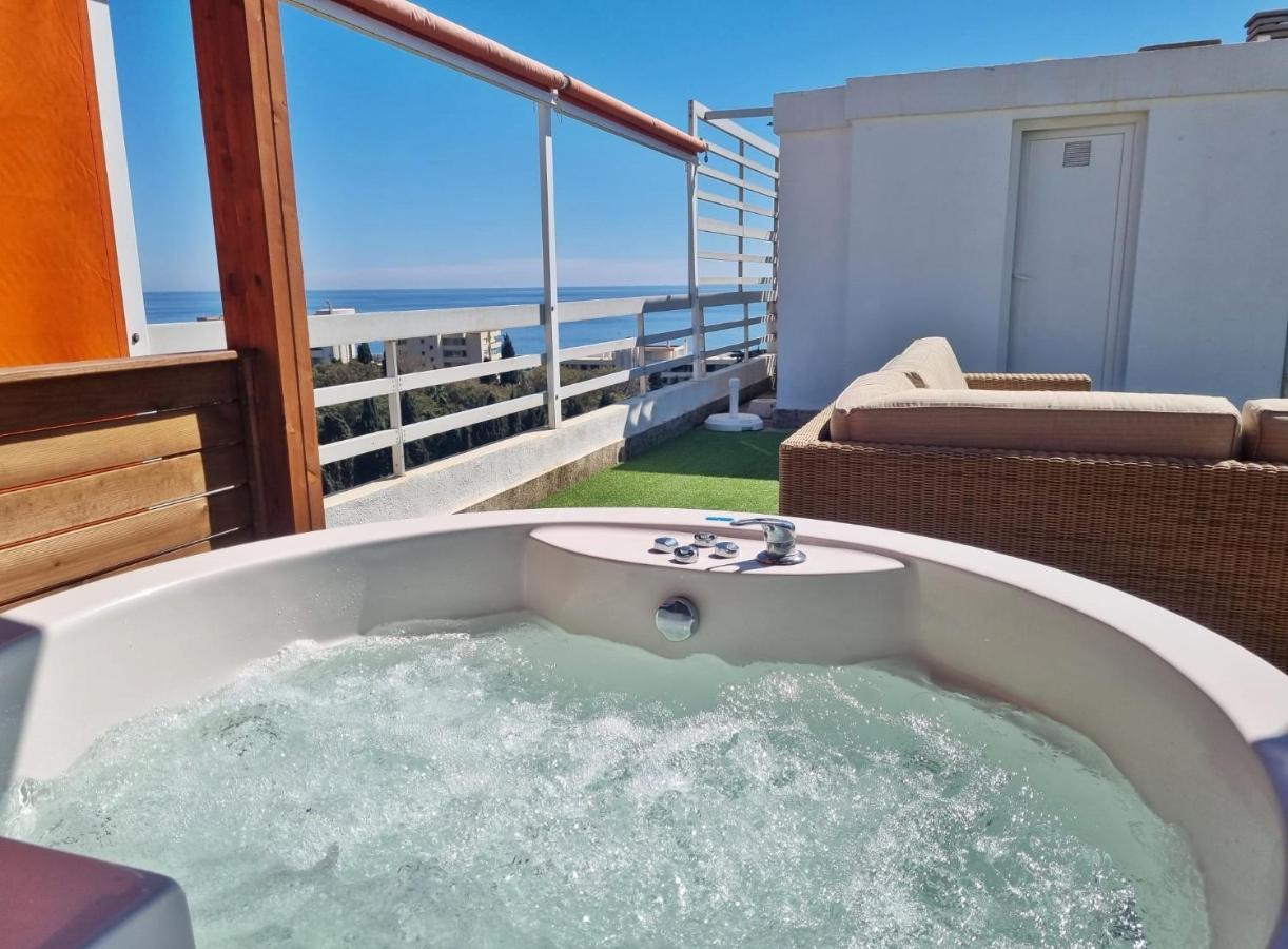 Penthouse With Private Pool, Hot Tub Jacuzzi With Sea Views And Chill-Out Zone, Close To The Sea Marbella Esterno foto